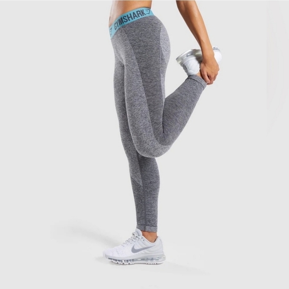 Gymshark Dry Fit Flex Athletic Compression Leggings - Picture 2 of 5